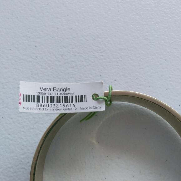 Vera Bradley Bittersweet Floral Bangle And Braided Charm Bracelet Set NWT - Picture 9 of 12